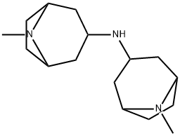 双(8-甲基-8-氮杂双环[3.2.1]辛烷-3-基)胺 结构式