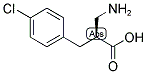 (S)-2-AMINOMETHYL-3-(4-CHLORO-PHENYL)-PROPIONIC ACID 结构式