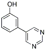 3-(5-嘧啶基)苯酚 结构式