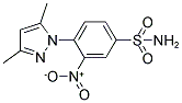 4-(3,5-DIMETHYL-PYRAZOL-1-YL)-3-NITRO-BENZENESULFONAMIDE 结构式