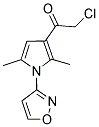 2-CHLORO-1-(1-ISOXAZOL-3-YL-2,5-DIMETHYL-1H-PYRROL-3-YL)ETHANONE 结构式