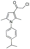 2-CHLORO-1-[1-(4-ISOPROPYLPHENYL)-2,5-DIMETHYL-1H-PYRROL-3-YL]ETHANONE 结构式