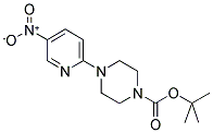 1-BOC-4-(5-NITRO-2-PYRIDYL)PIPERAZINE 结构式