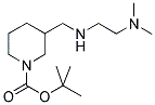 3-[(2-DIMETHYLAMINO-ETHYLAMINO)-METHYL]-PIPERIDINE-1-CARBOXYLIC ACID TERT-BUTYL ESTER 结构式