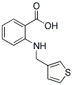 2-((THIEN-3-YLMETHYL)AMINO)BENZOIC ACID 结构式