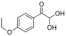 4-ETHOXYPHENYLGLYOXAL HYDRATE 结构式