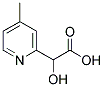 4-METHYL-2-PYRIDINEGLYCOLIC ACID 结构式