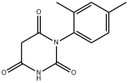 1-(2,4-DIMETHYLPHENYL)PYRIMIDINE-2,4,6(1H,3H,5H)-TRIONE 结构式