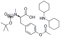 BOC-D-METYR(AC)-OH DCHA 结构式