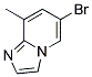 6-BROMO-8-METHYLIMIDAZO[1,2-A]PYRIDINE 结构式