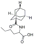 2-[(1-ADAMANTYLCARBONYL)AMINO]HEXANOIC ACID 结构式
