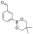 3-(5,5-DIMETHYL-1,3,2-DIOXABORINAN-2-YL)BENZALDEHYDE 结构式