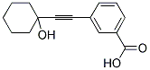 3-(1-HYDROXY-CYCLOHEXYLETHYNYL)-BENZOIC ACID 结构式