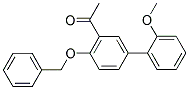1-[4-(Benzyloxy)-2'-methoxy[1,1'-biphenyl]-3-yl] ethanone 结构式