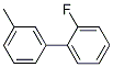 2-FLUORO-3'-METHYL-1,1'-BIPHENYL 结构式