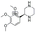 (S)-2-(2,3,4-TRIMETHOXY-PHENYL)-PIPERAZINE 结构式