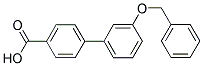 3'-(BENZYLOXY)[1,1'-BIPHENYL]-4-CARBOXYLIC ACID 结构式