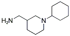 [(1-CYCLOHEXYLPIPERIDIN-3-YL)METHYL]AMINE 结构式