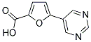 5-(5-PYRIMIDINYL)-2-FUROIC ACID 结构式