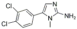 5-(3,4-DICHLORO-PHENYL)-1-METHYL-1H-IMIDAZOL-2-YLAMINE 结构式