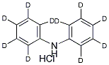 DIPHENYL-D10-AMINE HCL 结构式