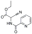 ETHYL CYANO[(PYRIDIN-2-YLCARBONYL)AMINO]ACETATE 结构式