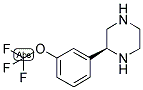 (S)-2-(3-TRIFLUOROMETHOXY-PHENYL)-PIPERAZINE 结构式