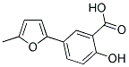 2-HYDROXY-5-(5-METHYL-FURAN-2-YL)-BENZOIC ACID 结构式