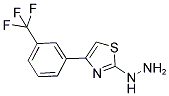 [4-(3-TRIFLUOROMETHYL-PHENYL)-THIAZOL-2-YL]-HYDRAZINE 结构式
