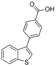 4-(1-Benzothien-3-yl)benzoic acid 结构式