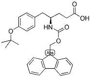 (R)-FMOC-4-AMINO-5-(4-TERT-BUTOXYPHENYL)-PENTANOIC ACID 结构式