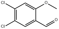 4,5-DICHLORO-2-METHOXYBENZALDEHYDE 结构式