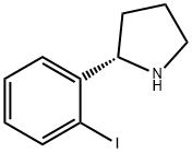 (S)-2-(2-碘苯基)吡咯烷 结构式