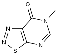 6-METHYL[1,2,3]THIADIAZOLO[5,4-D]PYRIMIDIN-7(6H)-ONE 结构式