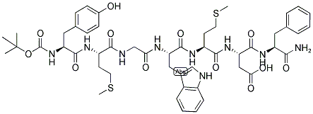 BOC CHOLECYSTOKININ 27-33 结构式