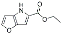 4H-FURO[3,2-B]PYRROLE-5-CARBOXYLIC ACID ETHYL ESTER 结构式