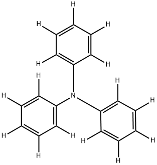 TRIPHENYLAMINE-D15 结构式