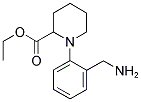 1-(2-AMINOMETHYL-PHENYL)-PIPERIDINE-2-CARBOXYLIC ACID ETHYL ESTER 结构式