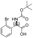 (R)-(2-BROMO-PHENYL)-TERT-BUTOXYCARBONYLAMINO-ACETIC ACID 结构式