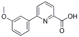 6-(3-METHOXYPHENYL)PYRIDINE-2-CARBOXYLIC ACID 结构式