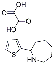 2-(2-Thienyl)azepane oxalate 结构式