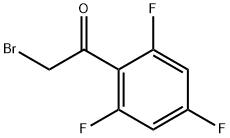 2,4,6-三氟苯甲酰溴 结构式