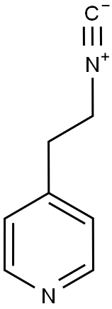 4-(2-ISOCYANOETHYL)PYRIDINE 结构式