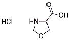 OXAZOLIDINE-4-CARBOXYLIC ACID HYDROCHLORIDE 结构式