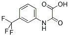 N-(3-TRIFLUOROMETHYL-PHENYL)-OXALAMIC ACID 结构式