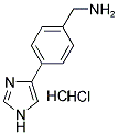 4-(1H-咪唑-4-基)苄胺二盐酸盐 结构式