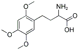 2-AMINO-4-(2,4,5-TRIMETHOXY-PHENYL)-BUTYRIC ACID 结构式
