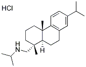 N-{[(1R,4AS,10AR)-7-ISOPROPYL-1,4A-DIMETHYL-1,2,3,4,4A,9,10,10A-OCTAHYDRO-1-PHENANTHRENYL]METHYL}-2-PROPANAMINE HYDROCHLORIDE 结构式