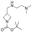 3-[(2-DIMETHYLAMINO-ETHYLAMINO)-METHYL]-AZETIDINE-1-CARBOXYLIC ACID TERT-BUTYL ESTER 结构式