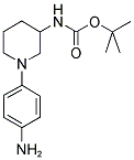 [1-(4-AMINO-PHENYL)-PIPERIDIN-3-YL]-CARBAMIC ACID TERT-BUTYL ESTER 结构式